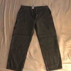 Carhartt Flannel-Lined Canvas Jeans